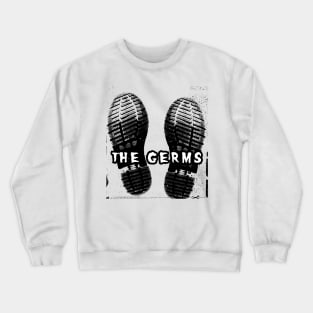 the germs classic boot Crewneck Sweatshirt